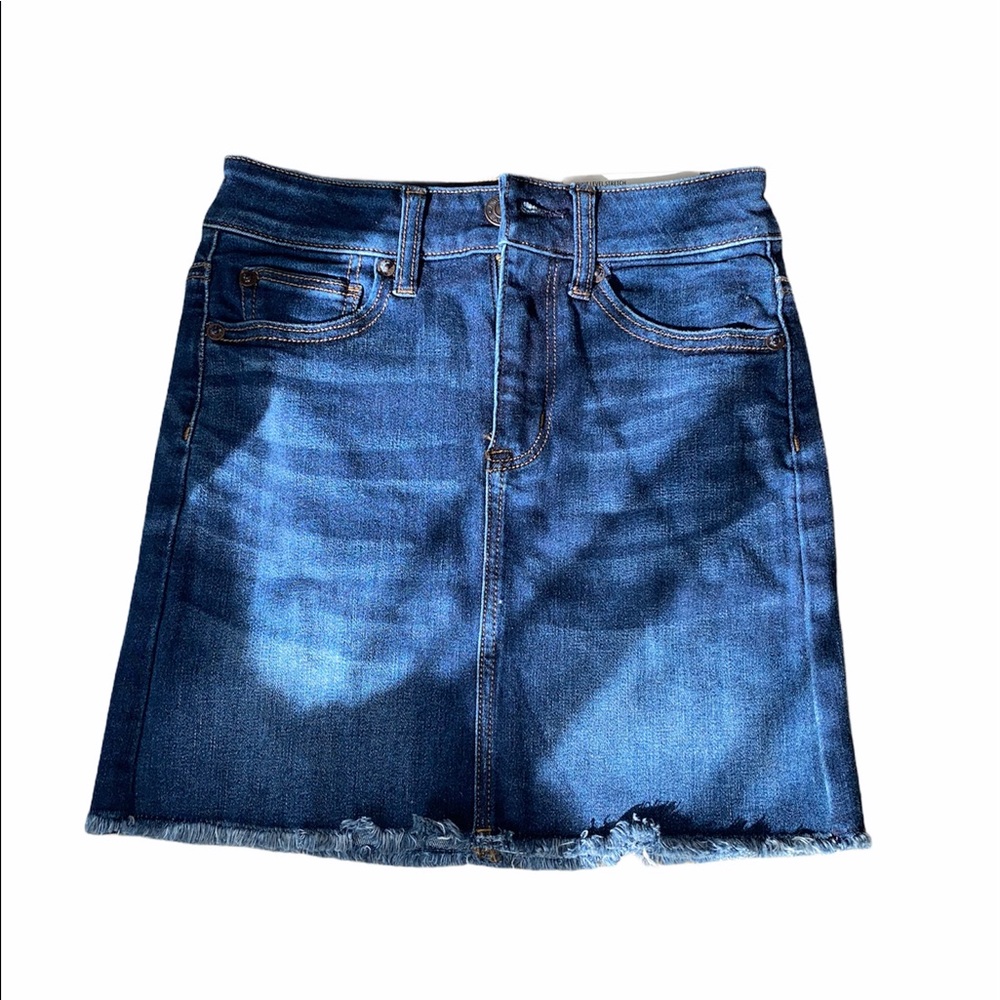 American Eagle denim mini skirt